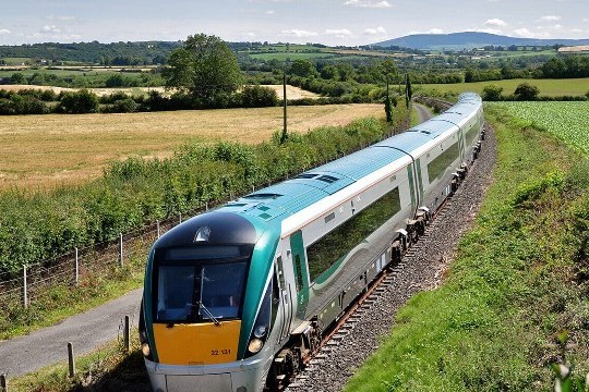 irish tourism rail tour